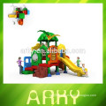 2015 small kids playground park slide KFC restaurant kids play structure garden slide